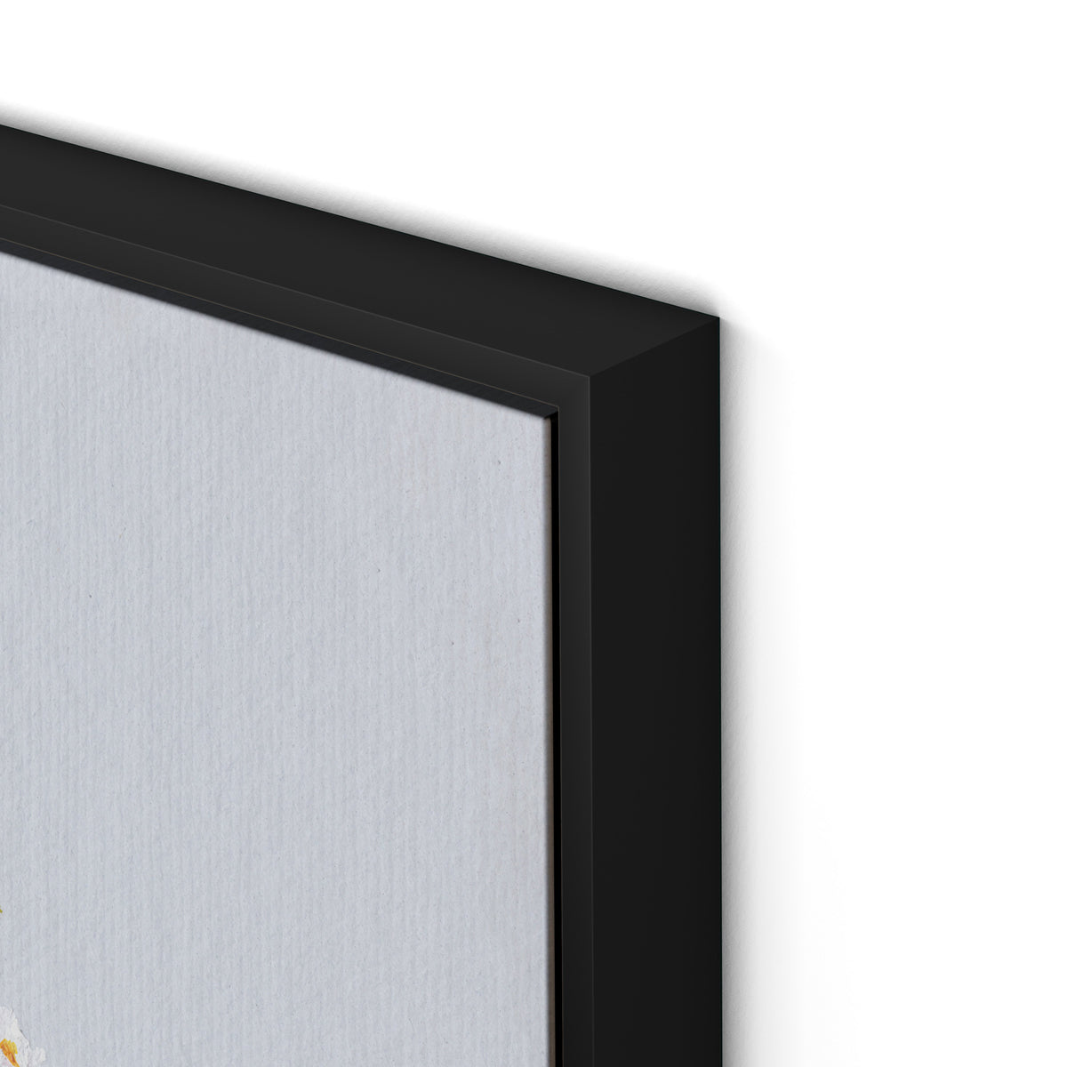 Bloom No. 2 Canvas Floater Framed / 32 x 24 in / Black