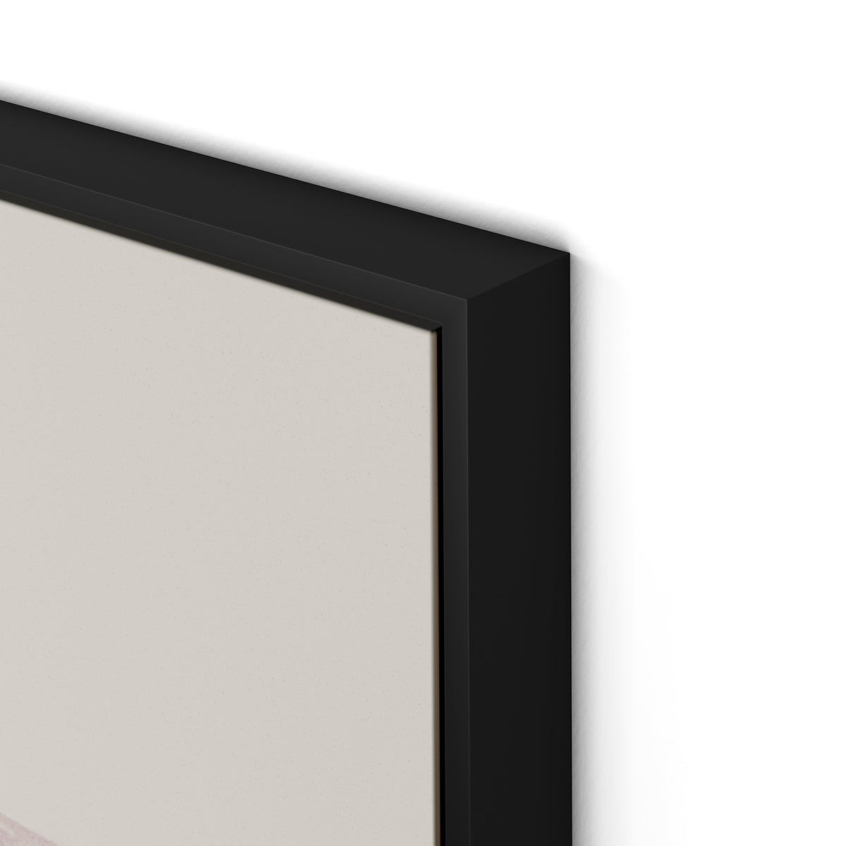 Structure Canvas Floater Framed / 26 x 32 in / Black