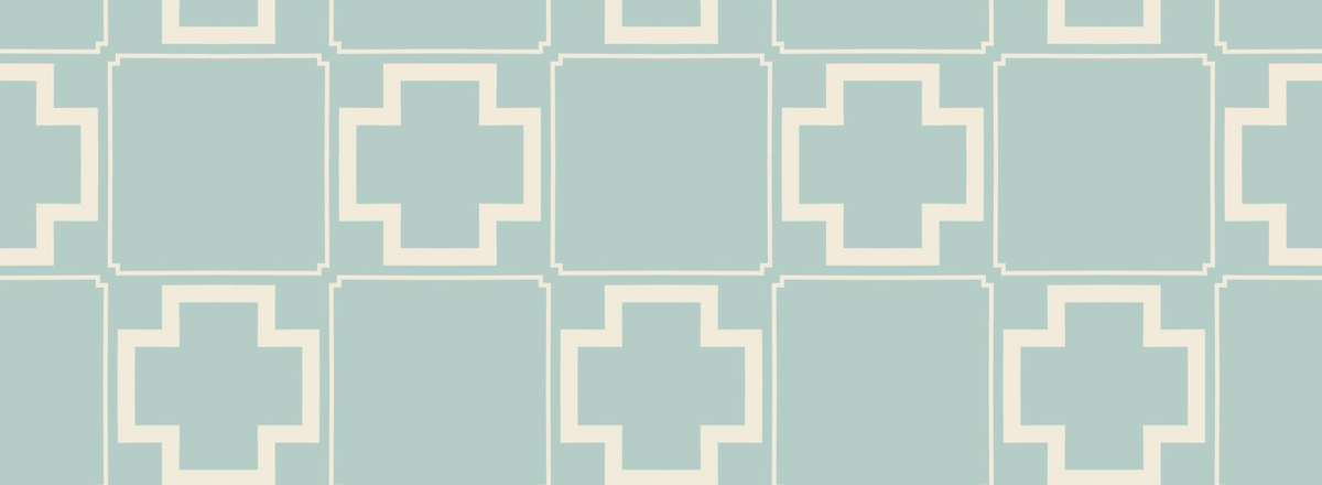 Blue Tile Decals