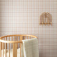 Image of Plaid in Mauve Wallpaper
