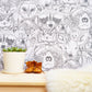 Image of Wild in Grey Wallpaper
