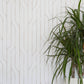 Image of Crossing Lines in White Wallpaper