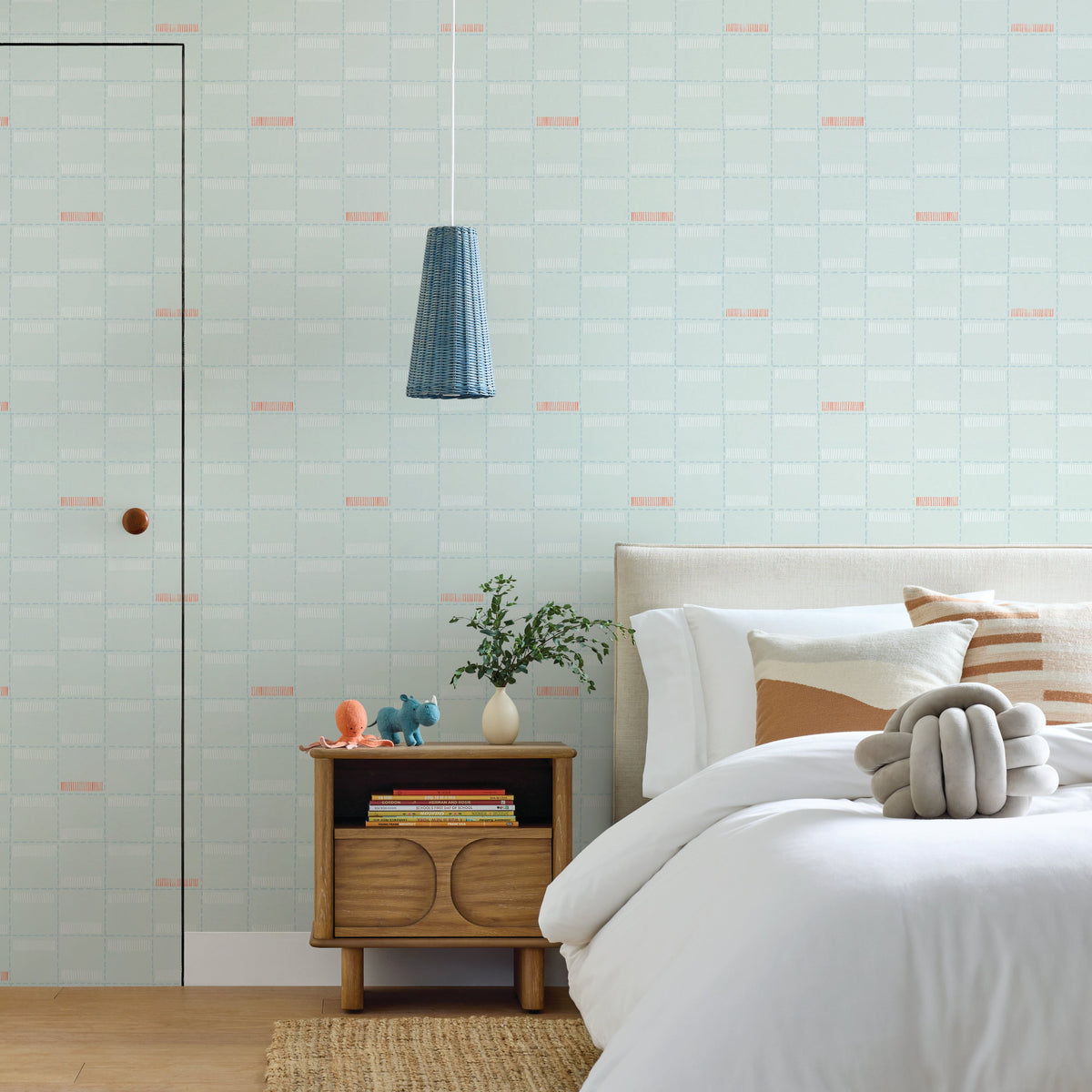 Image of Quilty Pleasure in Blue Wallpaper