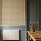 Image of Indigo Batik in Sand Wallpaper