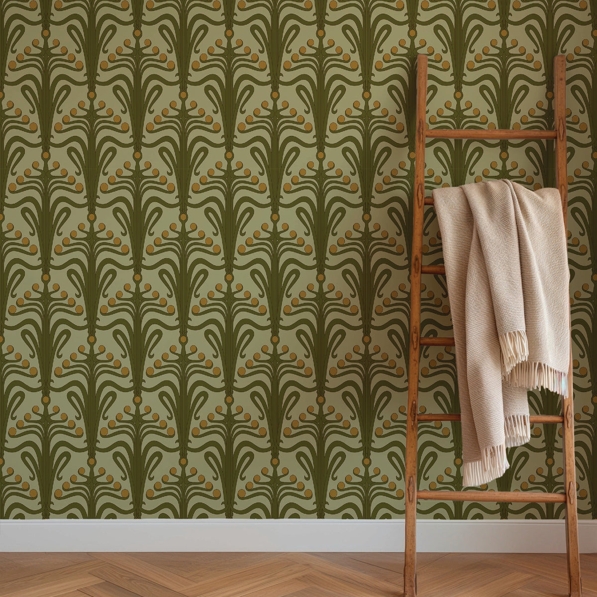 Image of Lucille in Polly Wallpaper