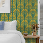 Lucille in Chartreuse wallpaper.