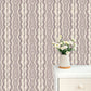 Image of Kent Street in Mauve Wallpaper