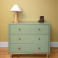 Linen Stripe in Marigold/Oat wallpaper.