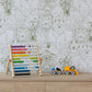 Image of Wild Thing in Sage and White wallpaper