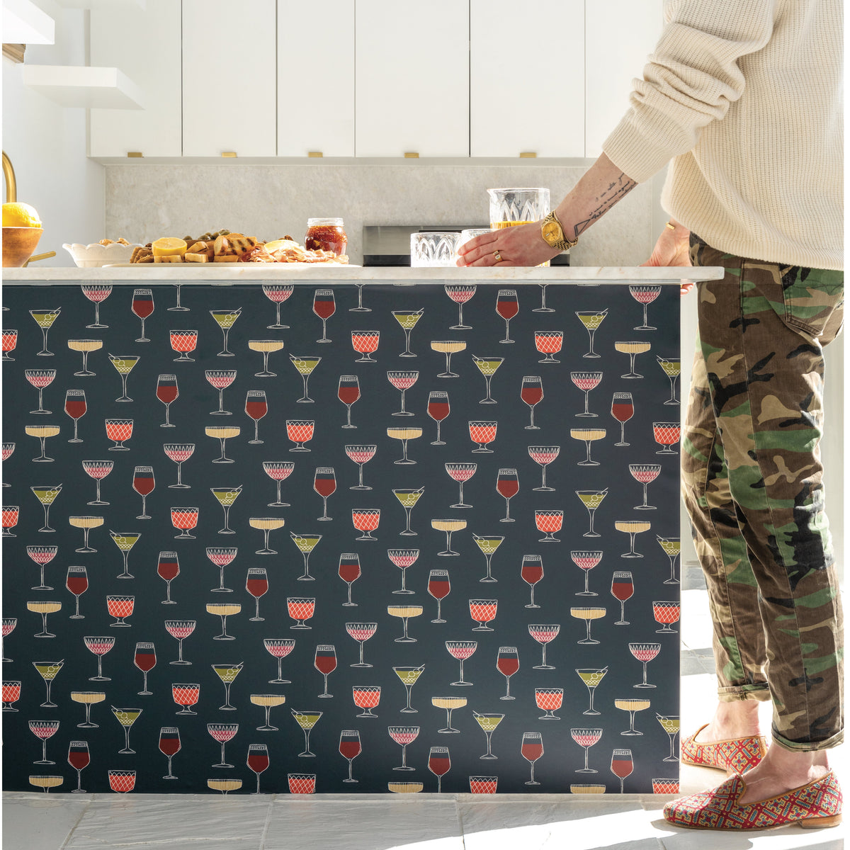 Image of Cocktails in Nighttime wallpaper
