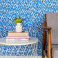 Image of Currents in Blue Wallpaper