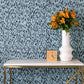 Image of Currents in Charcoal Wallpaper