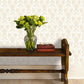 Image of Cottage Damask in Linen Wallpaper