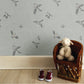 Chickadee Birds in Sky wallpaper.