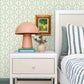 Image of Mist Floral in Antique White Wallpaper