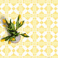 Quilt Block Tile Decal Tile/Flooring in Canary