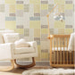 Image of In Stitches in Green Wallpaper