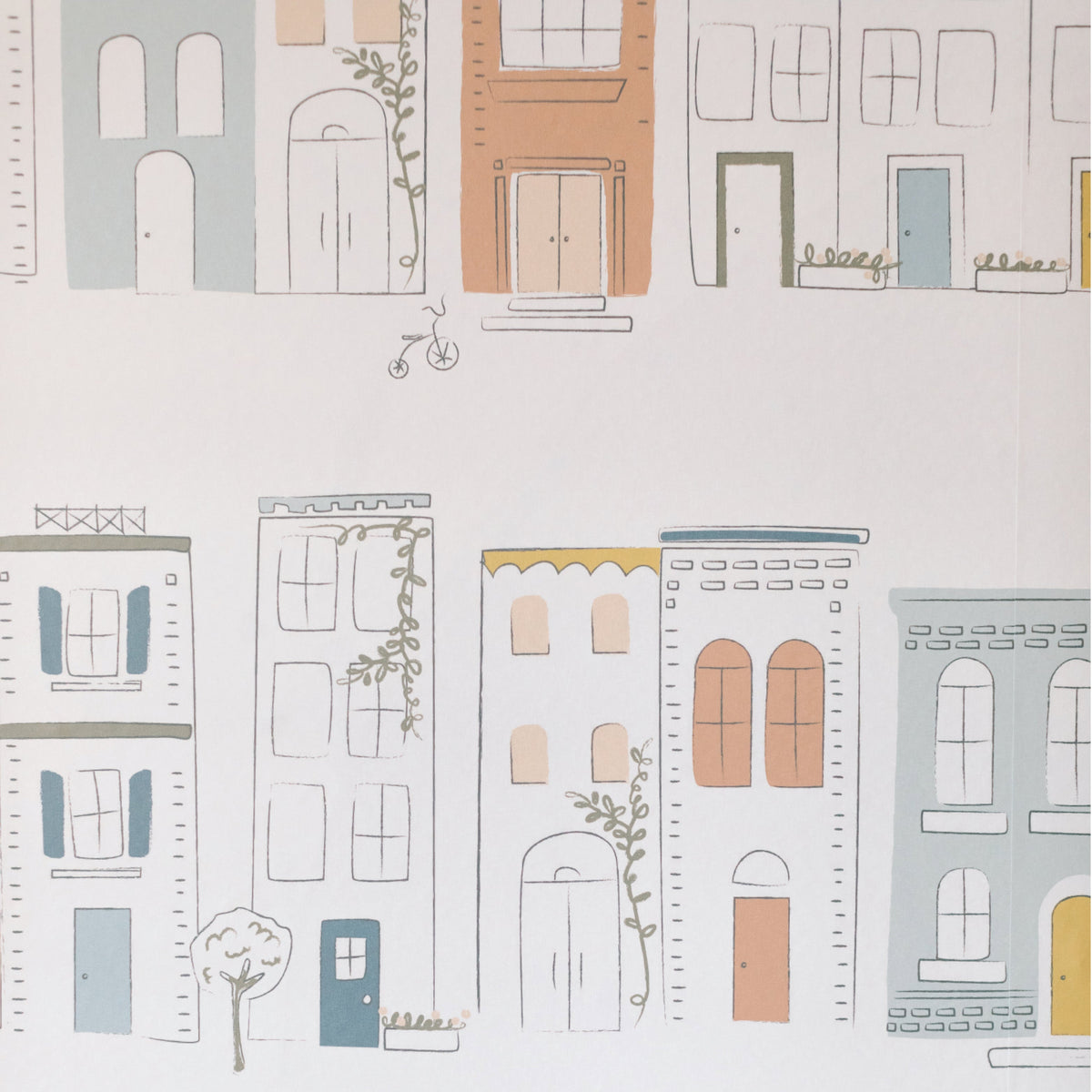 Image of My Neighborhood in Multi wallpaper