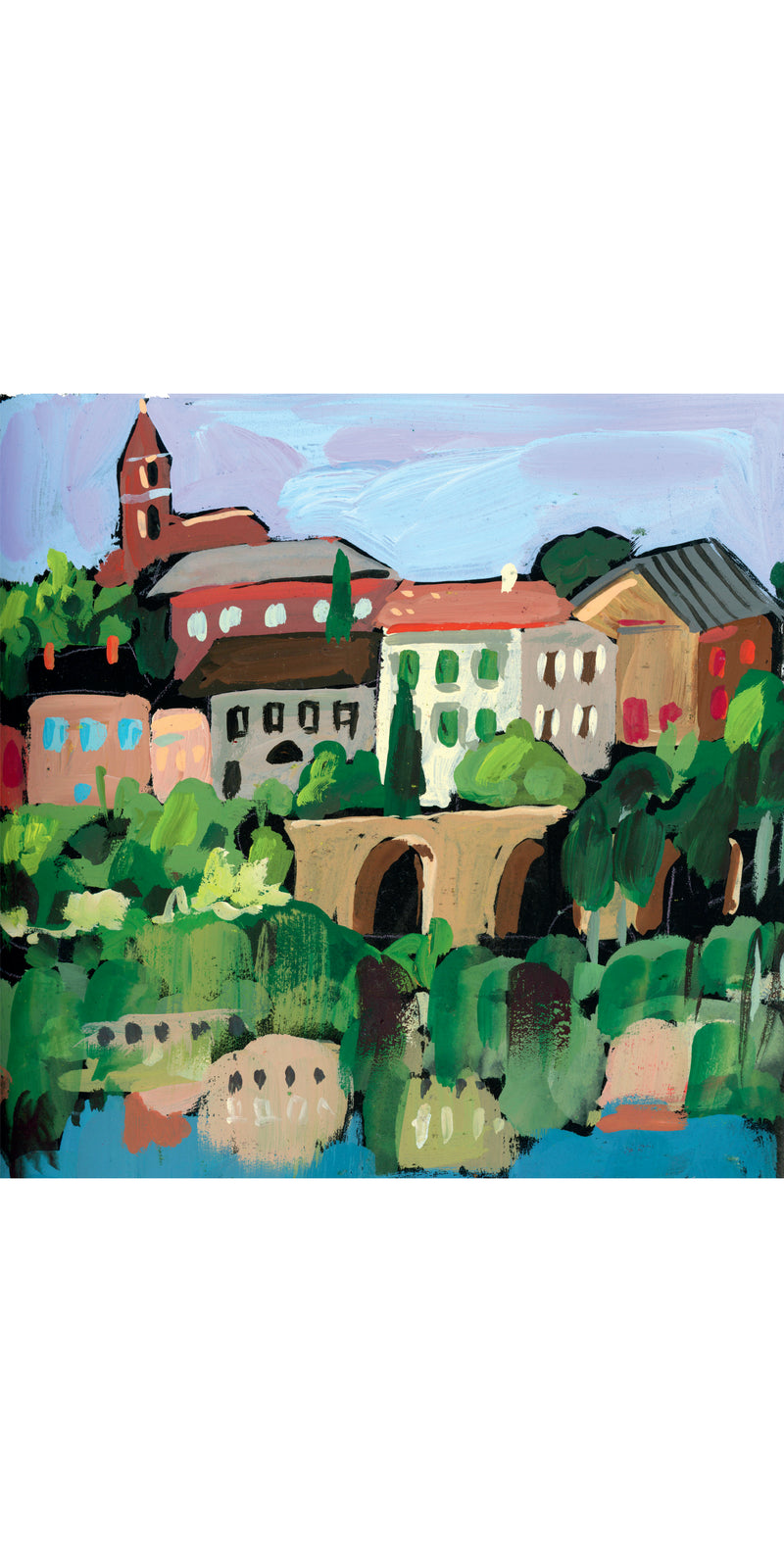 Albi on the Water in Multi color