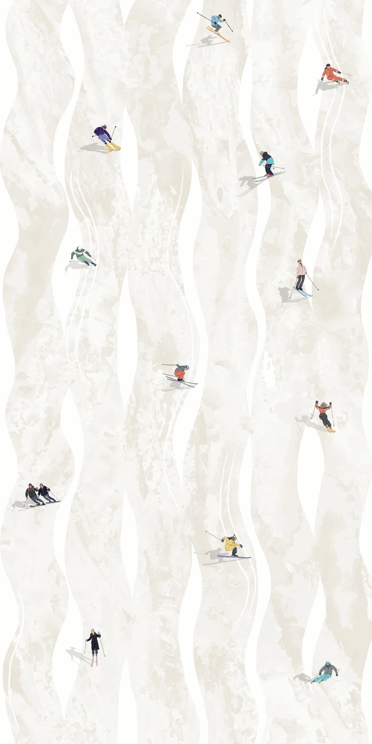 Image of Bluebird Day in Powder wallpaper