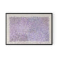 The Cling to the Rock No. 1 Canvas Floater Framed / 32 x 22 in / Black