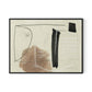 Combine Canvas Floater Framed / 32 x 24 in / Black