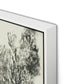 River Exe Canvas Floater Framed / 32 x 24 in / White