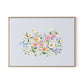 Bloom No. 2 Canvas Floater Framed / 32 x 24 in / Natural Maple