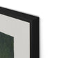 Wildflower Constellations XIX with border Canvas Floater Framed / 32 x 24 in / Black
