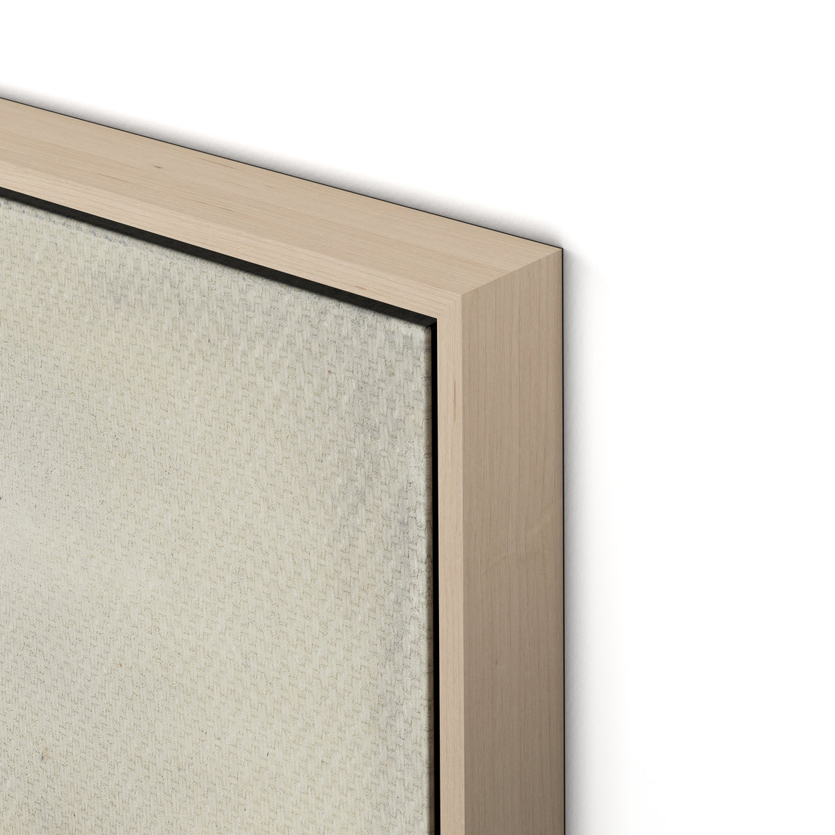 Overgrown Pastures I Canvas Floater Framed / 32 x 26.5 in / Natural Maple
