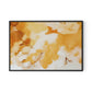 Golden Days Canvas Floater Framed / 32 x 22 in / Black