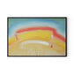 Waltzer Canvas Floater Framed / 32 x 21.5 in / Black