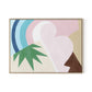 Cherri No. 6 Canvas Floater Framed / 32 x 24 in / Natural Maple