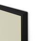 Untitled Box 3 Canvas Floater Framed / 32 x 32 in / Black
