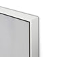 Beauty Canvas Floater Framed / 32 x 32 in / White