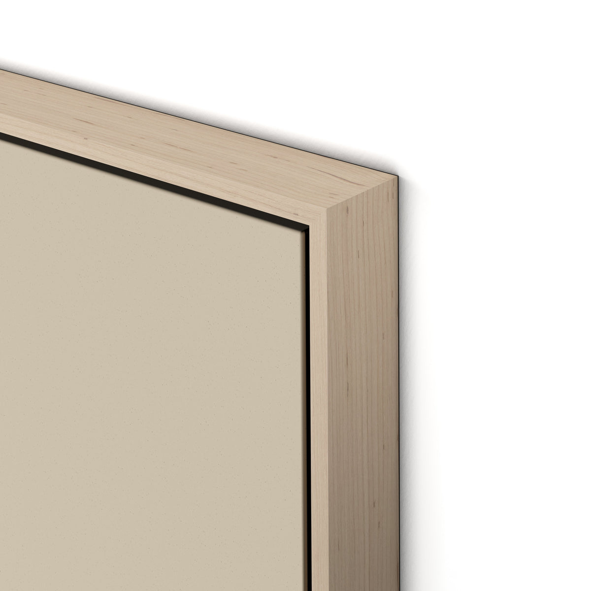 Stones 2 - Recolor 2 Canvas Floater Framed / 32 x 32 in / Natural Maple