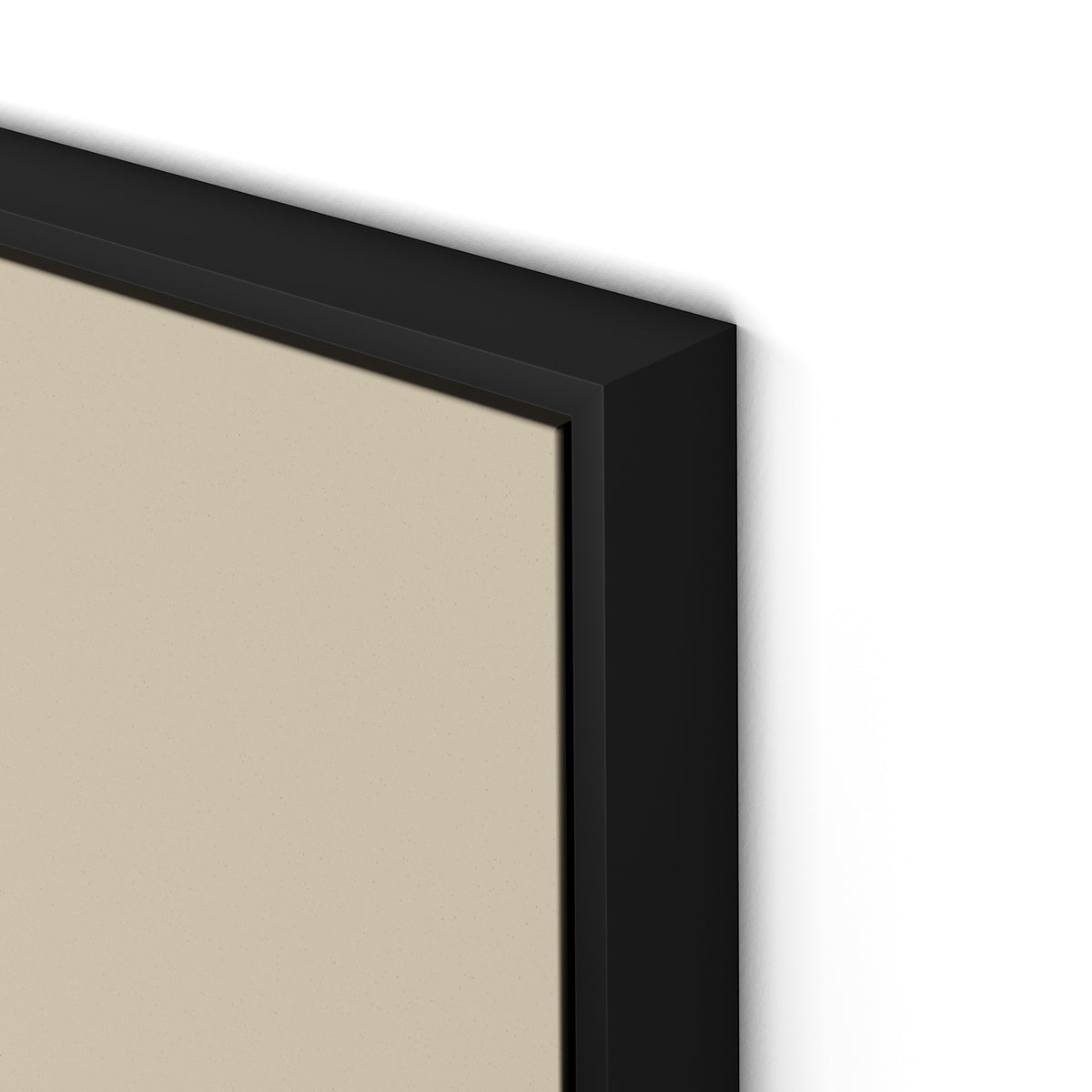 Stones E - Recolor 2 Canvas Floater Framed / 32 x 32 in / Black