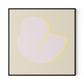 Stones E - Recolor 2 Canvas Floater Framed / 32 x 32 in / Black