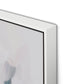 Samantha Canvas Floater Framed / 32 x 32 in / White