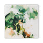 Evergreen Canvas Floater Framed / 32 x 32 in / White