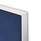 Boardwalk Stack Canvas Floater Framed / 26.5 x 32 in / White