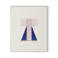 Structure Canvas Floater Framed / 26 x 32 in / White