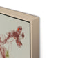 Rubbings 3 Canvas Floater Framed / 24 x 32 in / Natural Maple