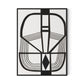 Imperfect Present Canvas Floater Framed / 24 x 32 in / Black