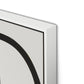 Imperfect Present Canvas Floater Framed / 24 x 32 in / White