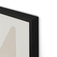 Quiet Now Canvas Floater Framed / 24 x 32 in / Black