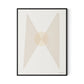 Quiet Now Canvas Floater Framed / 24 x 32 in / Black