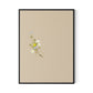 Botanical I Canvas Floater Framed / 24 x 32 in / Black
