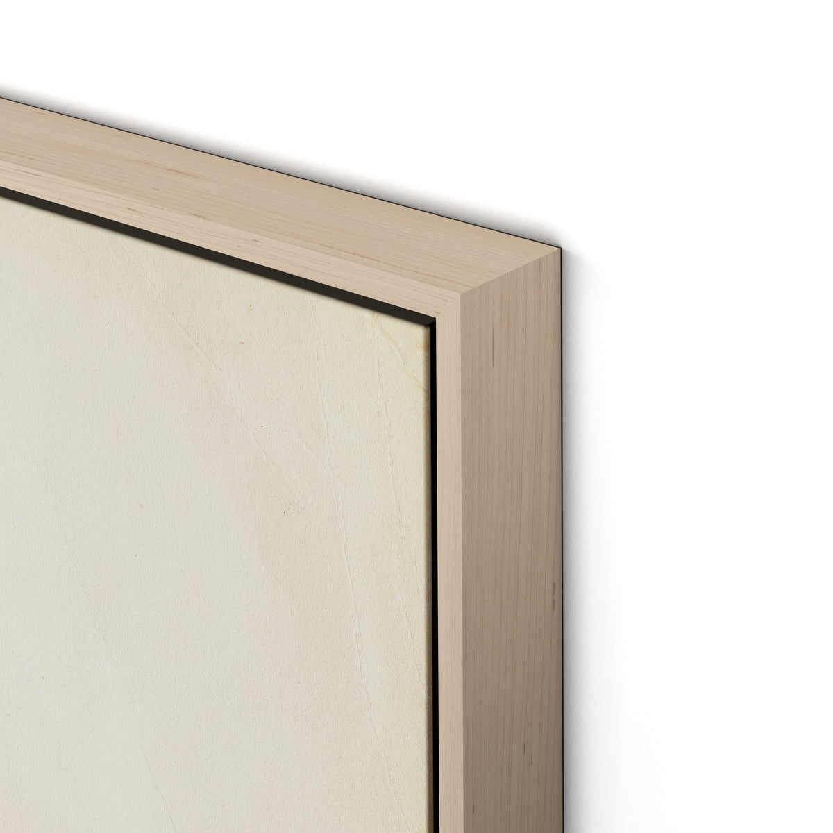 Meadow Rue 2 Canvas Floater Framed / 24 x 32 in / Natural Maple