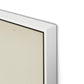Marguerite Bleue Canvas Floater Framed / 24 x 32 in / White